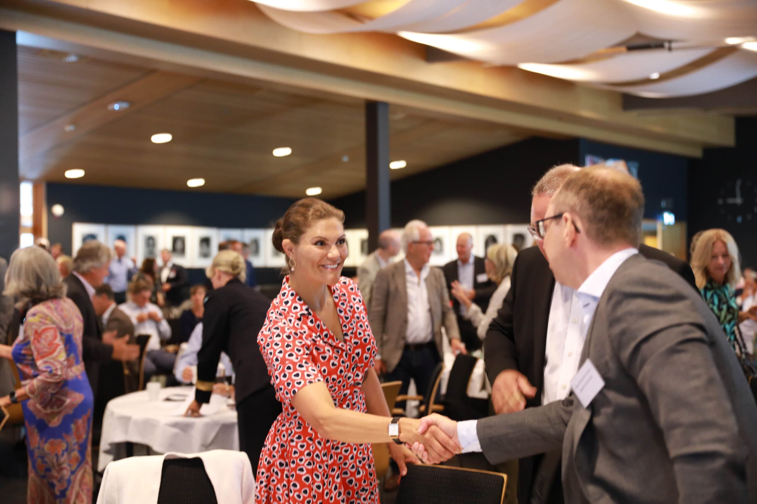 Kornprinsessan Victoria på Tylösandskonferensen 2019.