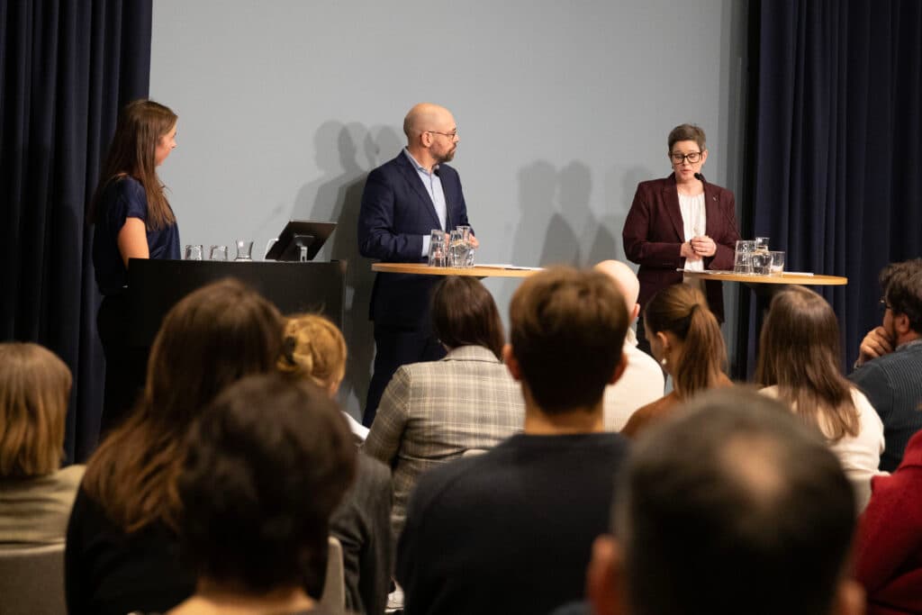 vad händer med EUs klimatpolitik. seminarium 2026-02-20. Karolina Boholm och Hannes Borg