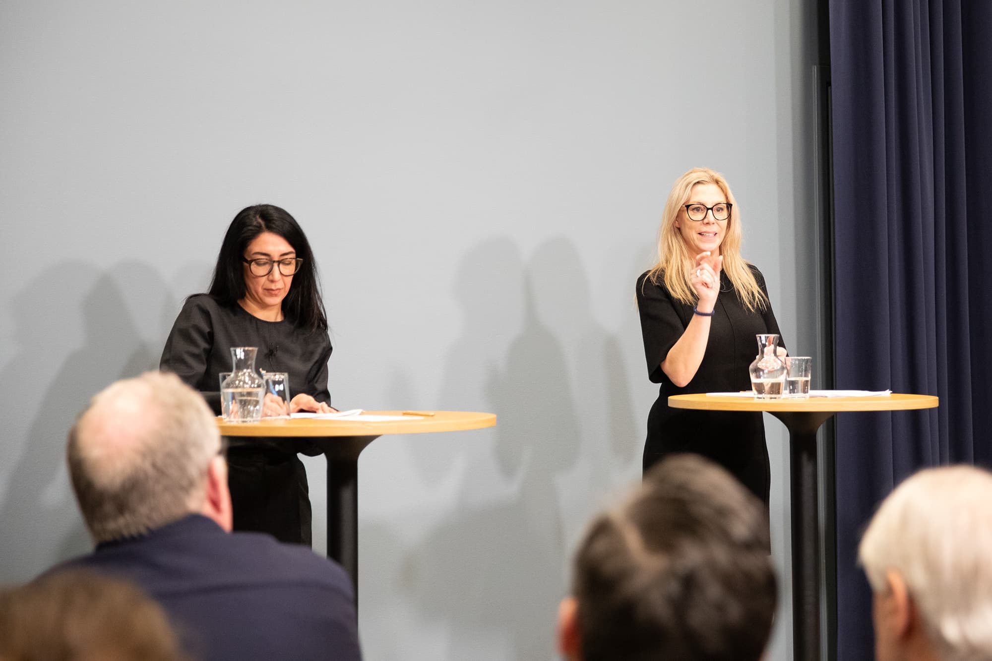 Lawen Redar och Linda Lindberg på SNS 2026-03-26